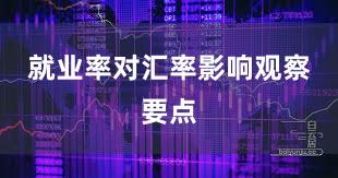 就业率对汇率影响观察要点