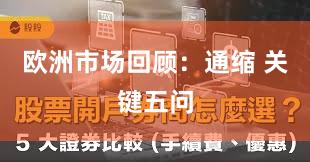 欧洲市场回顾：通缩 关键五问